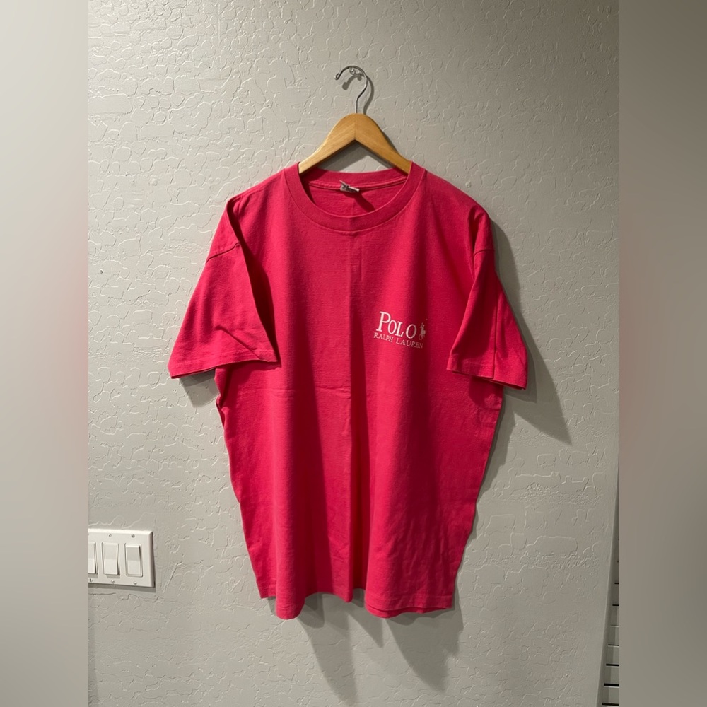 Vintage HRLA Los‎ Angeles Polo Ralph Lauren SS Shirt Size XL